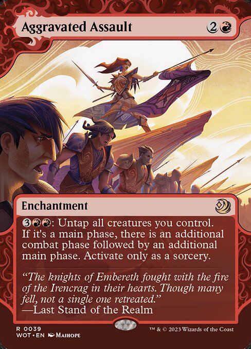 Assalto Agravado — Wilds of Eldraine: Enchanting Tales 39