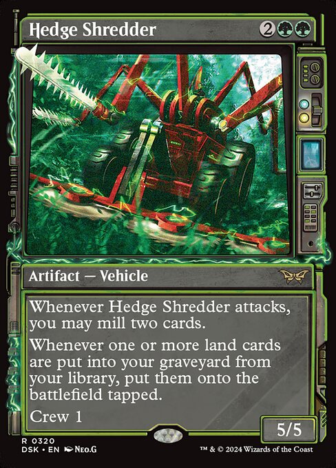 Hedge Shredder — Duskmourn: House of Horror 320