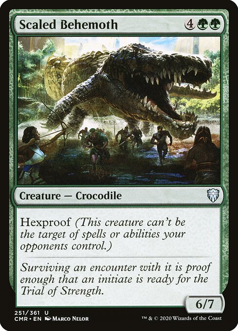 Behemoth Escamoso — Commander Legends 251