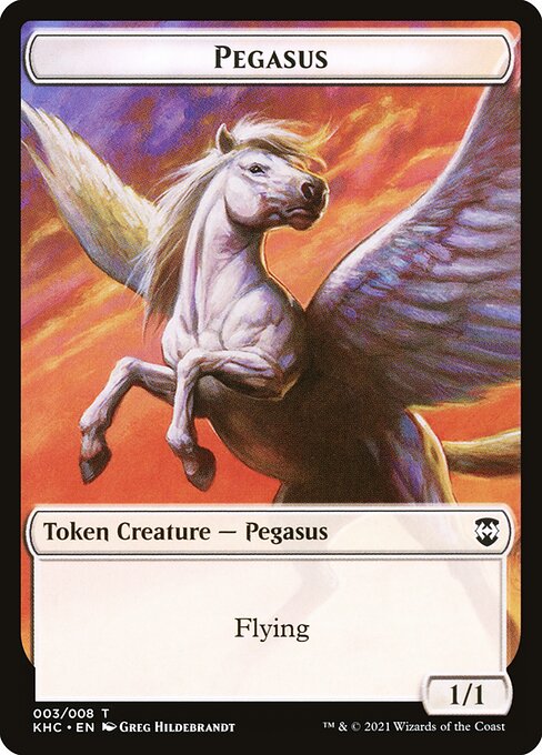 Pegasus — Kaldheim Commander Tokens 3