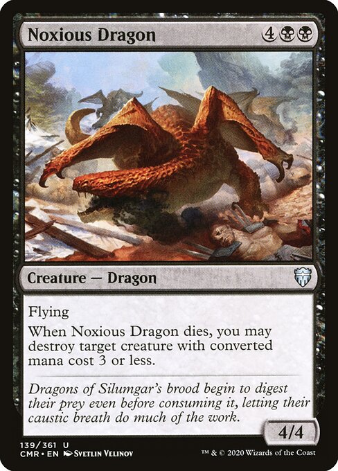 Dragão Nóxio — Commander Legends 139