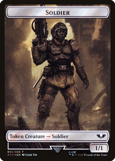 Soldier — Warhammer 40,000 Tokens 2★