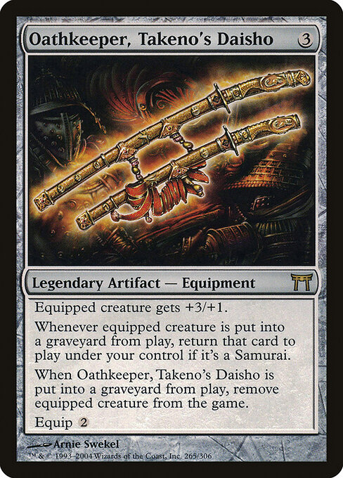 Detentora do Juramento, Daisho de Takeno — Champions of Kamigawa 265