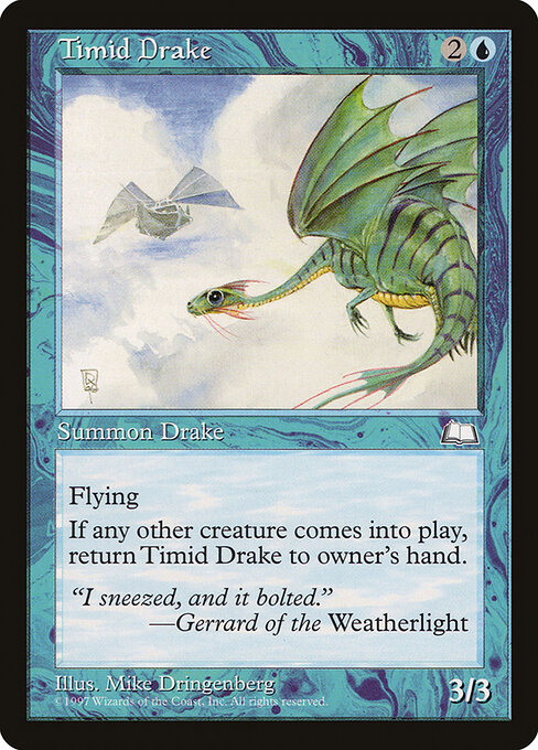 Dragonete Tímido — Weatherlight 54