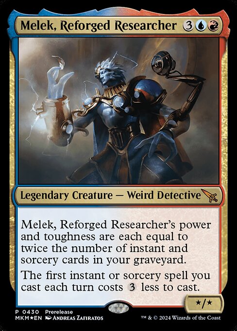 Melek, Pesquisador Reforjado