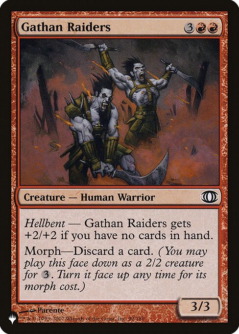 Salteadores Gathanianos — The List FUT-99