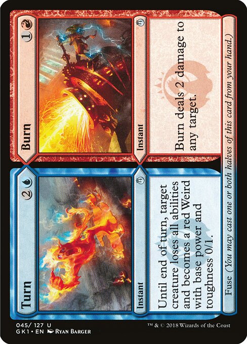 Turn // Burn — GRN Guild Kit 45
