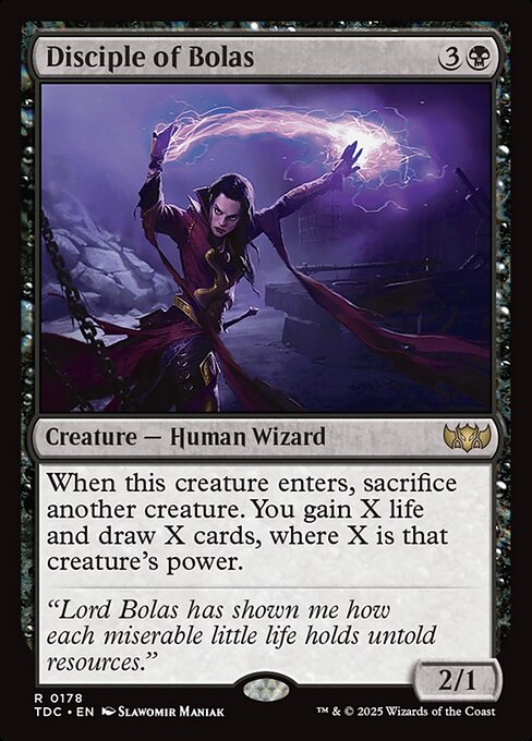 Discípulo de Nicol Bolas — Tarkir: Dragonstorm Commander 178