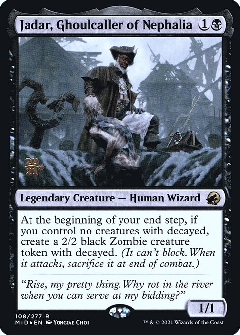 Jadar, Invocador de Carniçais de Nefália — Innistrad: Midnight Hunt Promos 108s