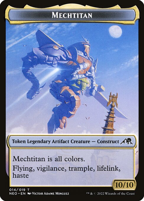 Mechtitan — Kamigawa: Neon Dynasty Tokens 14