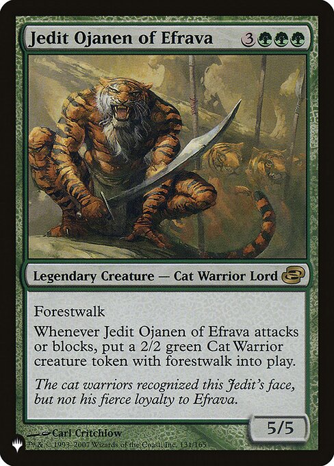 Jedit Ojanen de Efrava — The List PLC-131