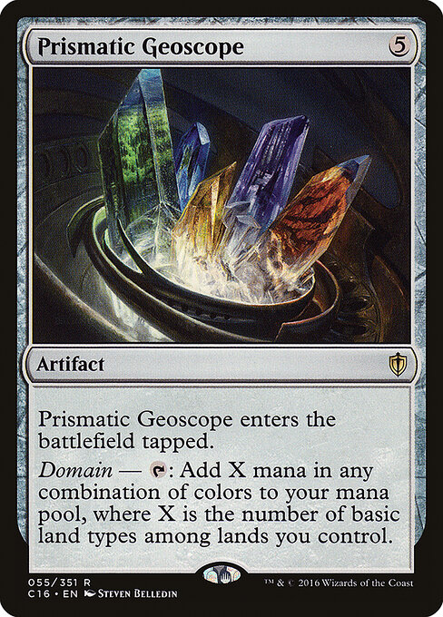 Geoscópio Prismático — Commander 2016 55