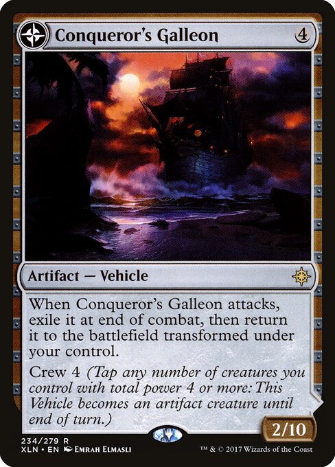 Conqueror's Galleon — Ixalan 234