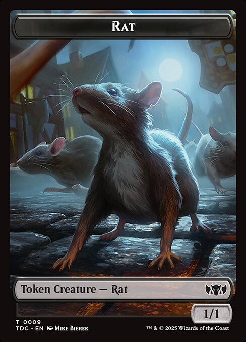 Rat — Tarkir: Dragonstorm Commander Tokens 9