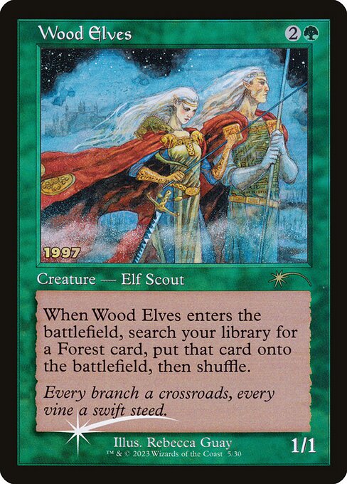 Elfos da Floresta — 30th Anniversary Play Promos 5