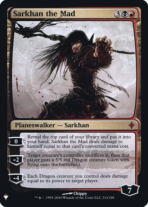 Sarkhan, o Louco — The List ROE-214