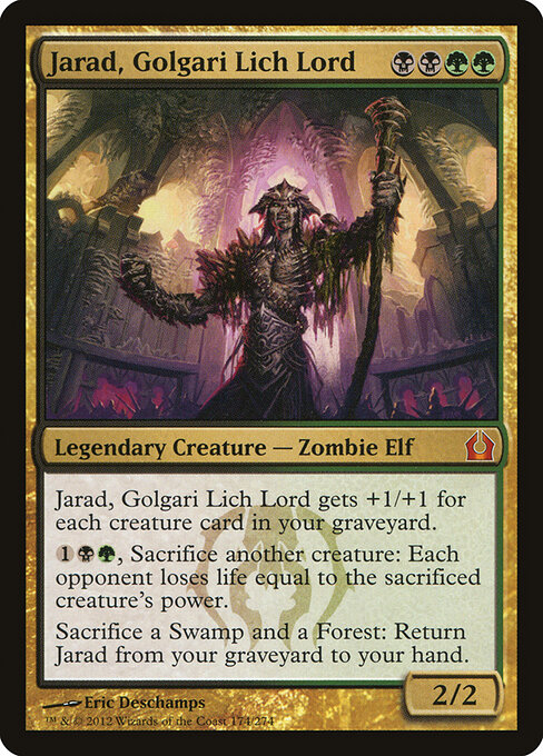 Jarad, Senhor Lich dos Golgari — Return to Ravnica 174