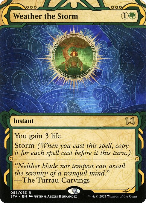 Resistir à Tempestade — Strixhaven Mystical Archive 58