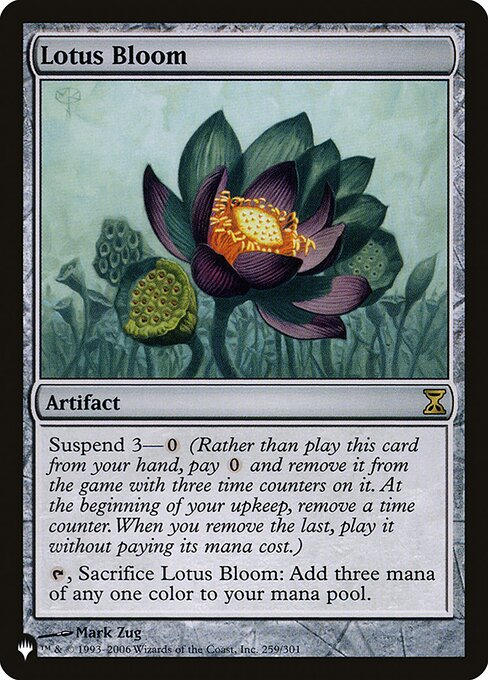 Desabrochar do Lótus — The List TSP-259
