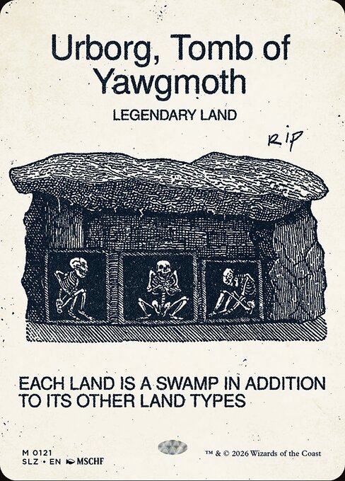 Urborg, Tumba de Yawgmoth — The Zeta Set 121