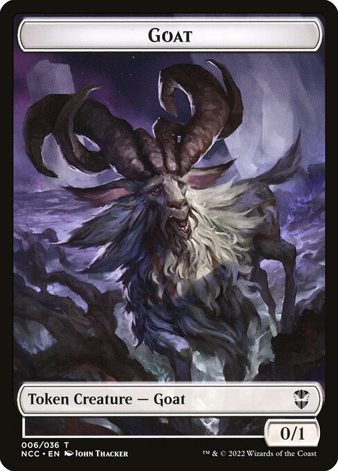 Goat — New Capenna Commander Tokens 6