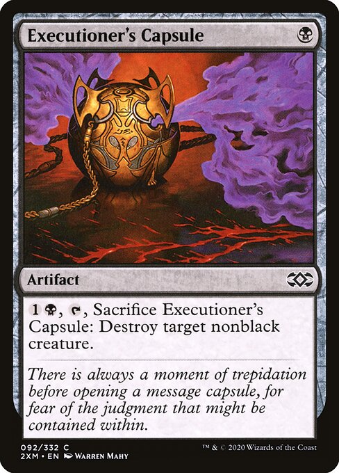 Cápsula do Executor — Double Masters 92