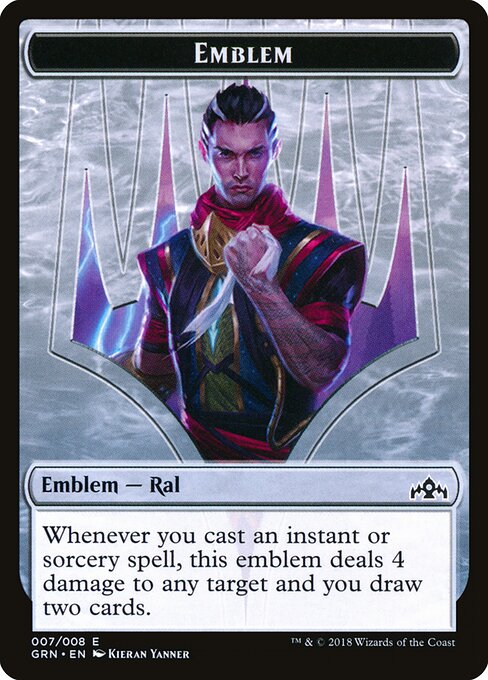 Ral, Izzet Viceroy Emblem — Guilds of Ravnica Tokens 7