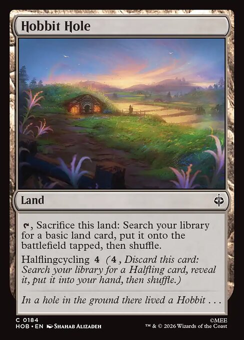 Hobbit Hole — The Hobbit 184