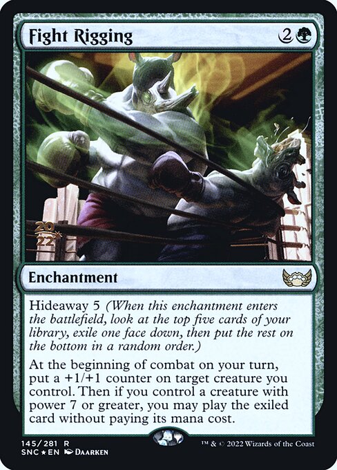 Luta Encenada — Streets of New Capenna Promos 145s