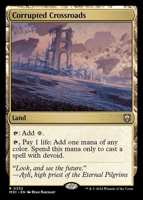Encruzilhadas Corrompidas — Modern Horizons 3 Commander 332