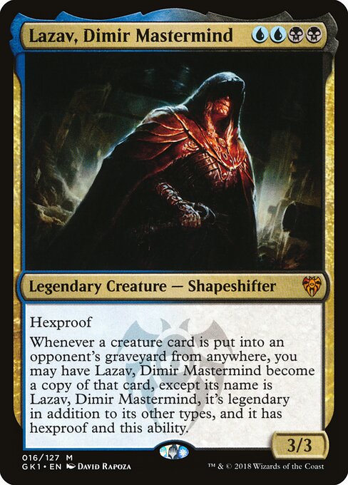 Lazav, Mentor dos Dimir — GRN Guild Kit 16