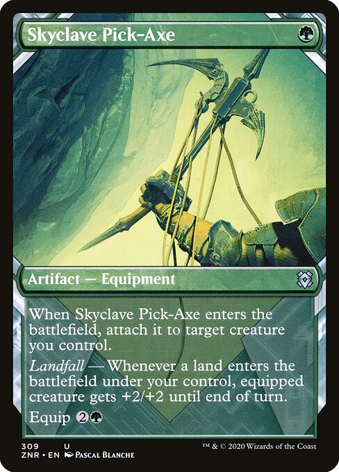 Picareta do Enclave Celeste — Zendikar Rising 309