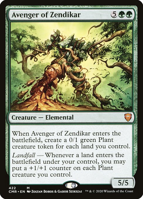 Vingador de Zendikar — Commander Legends 422