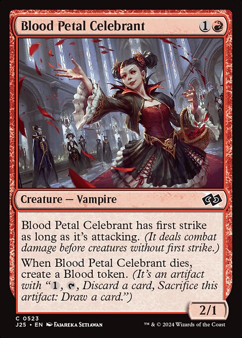 Celebradora das Pétalas de Sangue — Foundations Jumpstart 523
