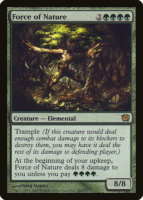 Força da Natureza — Ninth Edition 242★