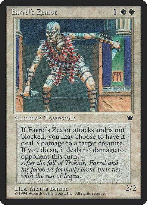 Farrel's Zealot — Fallen Empires 3a