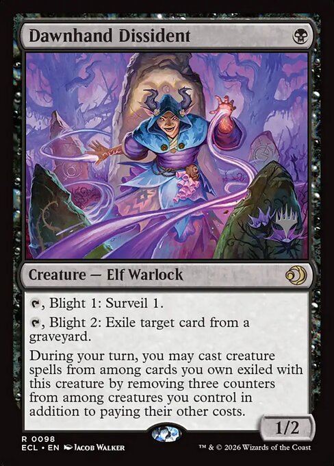 Dawnhand Dissident — Lorwyn Eclipsed Promos 98p