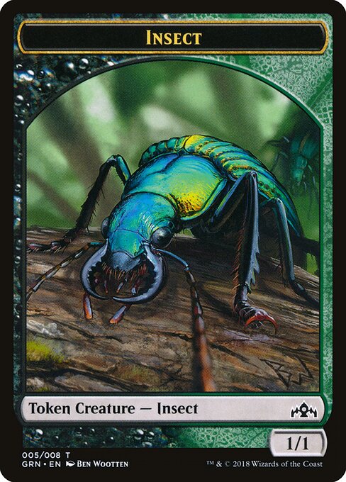 Insect — Guilds of Ravnica Tokens 5