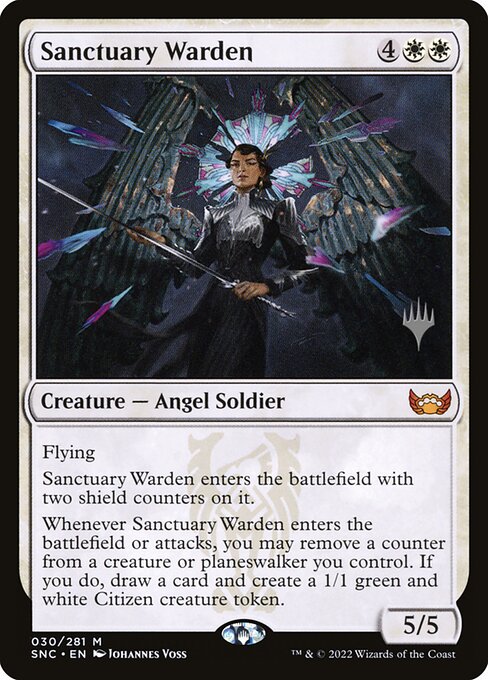 Protetora do Santuário — Streets of New Capenna Promos 30p