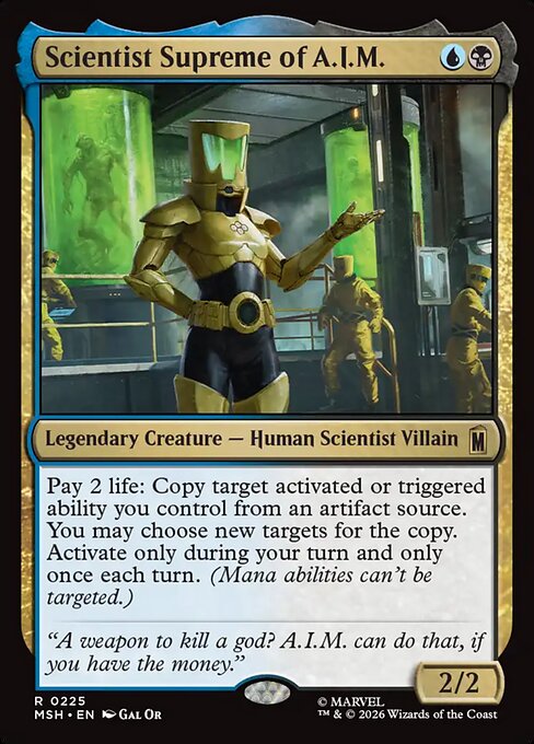 Scientist Supreme of A.I.M. — Marvel Super Heroes 225