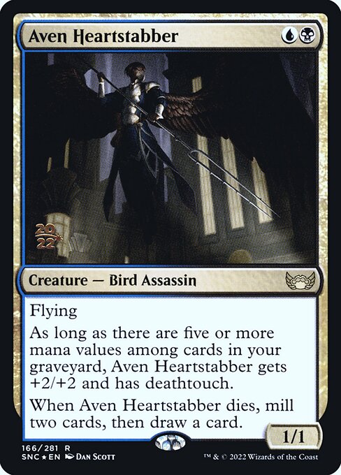Fura-coração Aviana — Streets of New Capenna Promos 166s