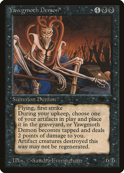Demônio de Yawgmoth — Antiquities 21
