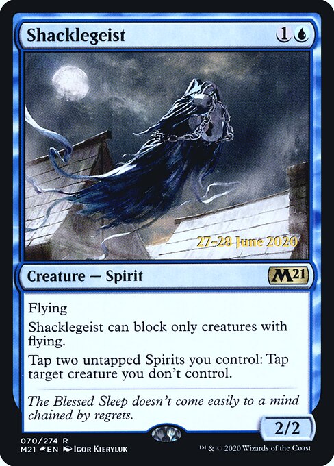 Geist Agrilhoado — Core Set 2021 Promos 70s