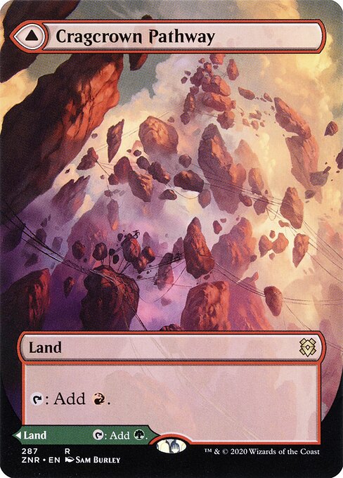 Cragcrown Pathway — Zendikar Rising 287