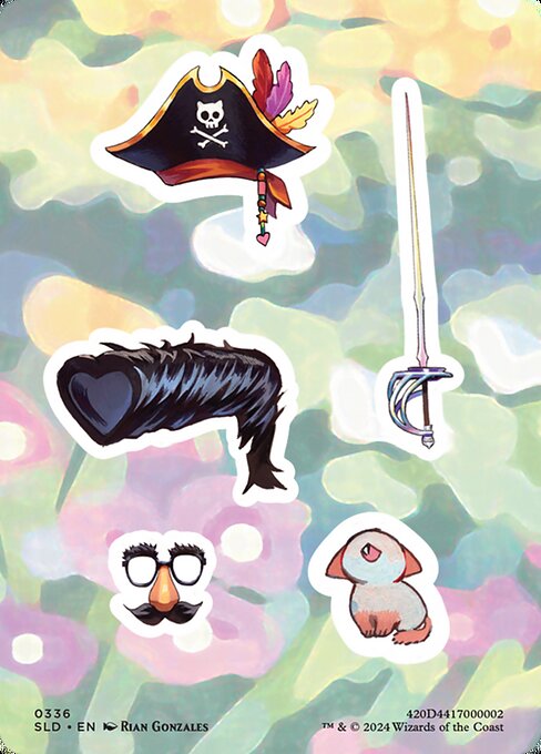 Sticker sheet — Pick 'em & Stick 'em 336
