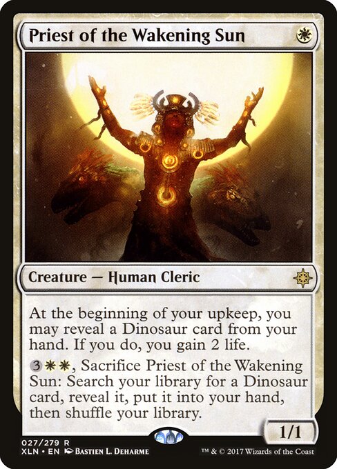 Sacerdote do Sol Nascente — Ixalan 27