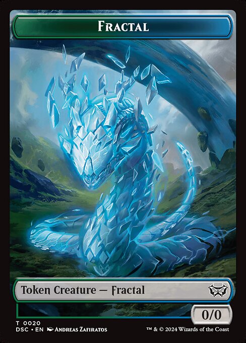Fractal — Duskmourn Commander Tokens 20