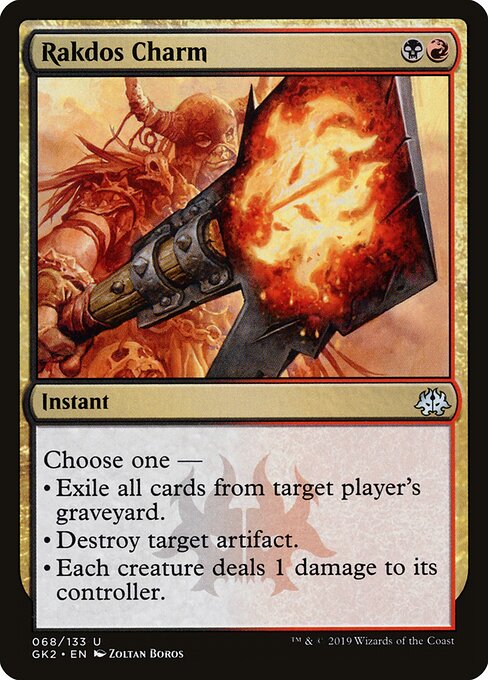 Amuleto Rakdos — RNA Guild Kit 68