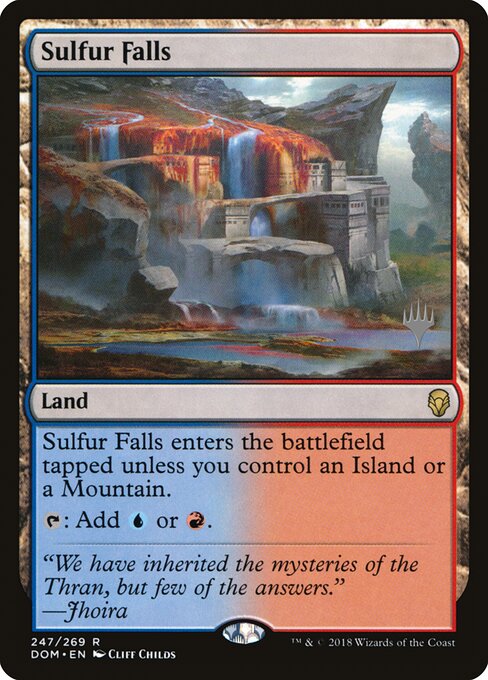 Cascata de Enxofre — Dominaria Promos 247p