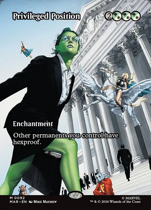 Posição Privilegiada — Marvel Universe 92